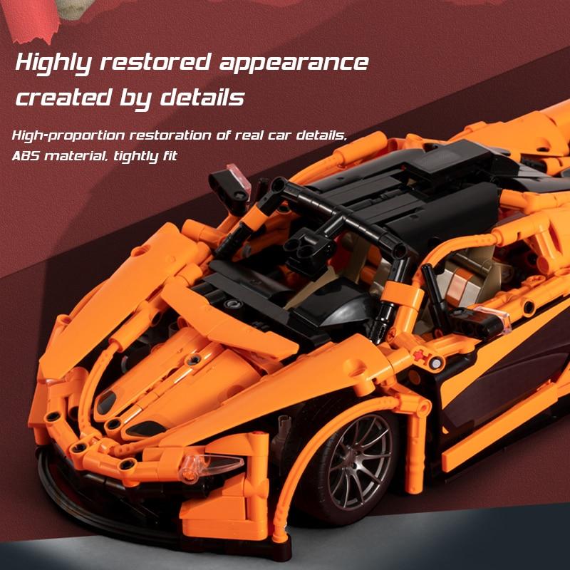 Sy 8602 Mclaren P1 Sports Car - Lepin Lepin Store