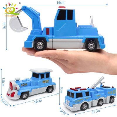 10PCS Construction Engineering Excavator Magnetic Building Blocks DIY Magic Train Truck Vehicle Educational Toys For Children 2 - LEPIN LEPIN Store