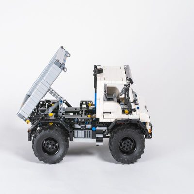 1314PCS MOC technology Truck Unimog U430 Engineering Container Tractor Dump Truck DIY ChildrenToy Gifts Christmas buildingBlocks 3 - LEPIN LEPIN Store