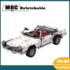 1445PCS classic retro city supercar with retractable roof rc racing technology car block smodel DIY children - LEPIN LEPIN Store