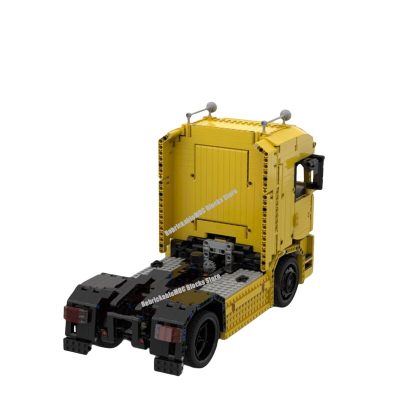 1745PCS MOC technology truck engineering container tractor trailer tower head DIY children s toys gift Christmas 2 - LEPIN LEPIN Store