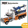 2017PCS MOC Engineering Wrecker Heavy Hauling Crane RC Trailer Tower Head technology ChildrenToy Christmas Blocks Gift - LEPIN LEPIN Store