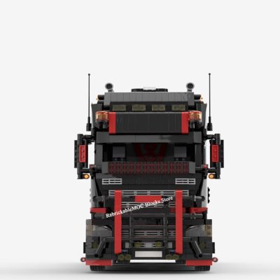 2484PCS Scania Truck R 620 Heavy Duty Trailer Tower Head Engineering Vehicle Remote Control Blocks Model 1 - LEPIN LEPIN Store