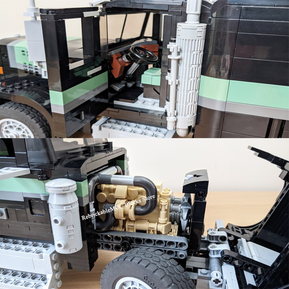 MOC MKII engineering container tractor - LEPIN LEPIN Store