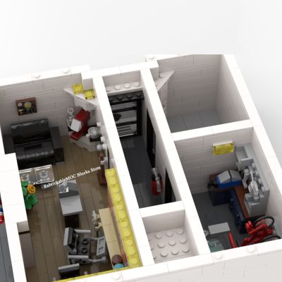 3612PCS Hot Selling Street View Moc Modular Building Corner street view of modern townhouse DIY ChildrenToy 2 - LEPIN LEPIN Store