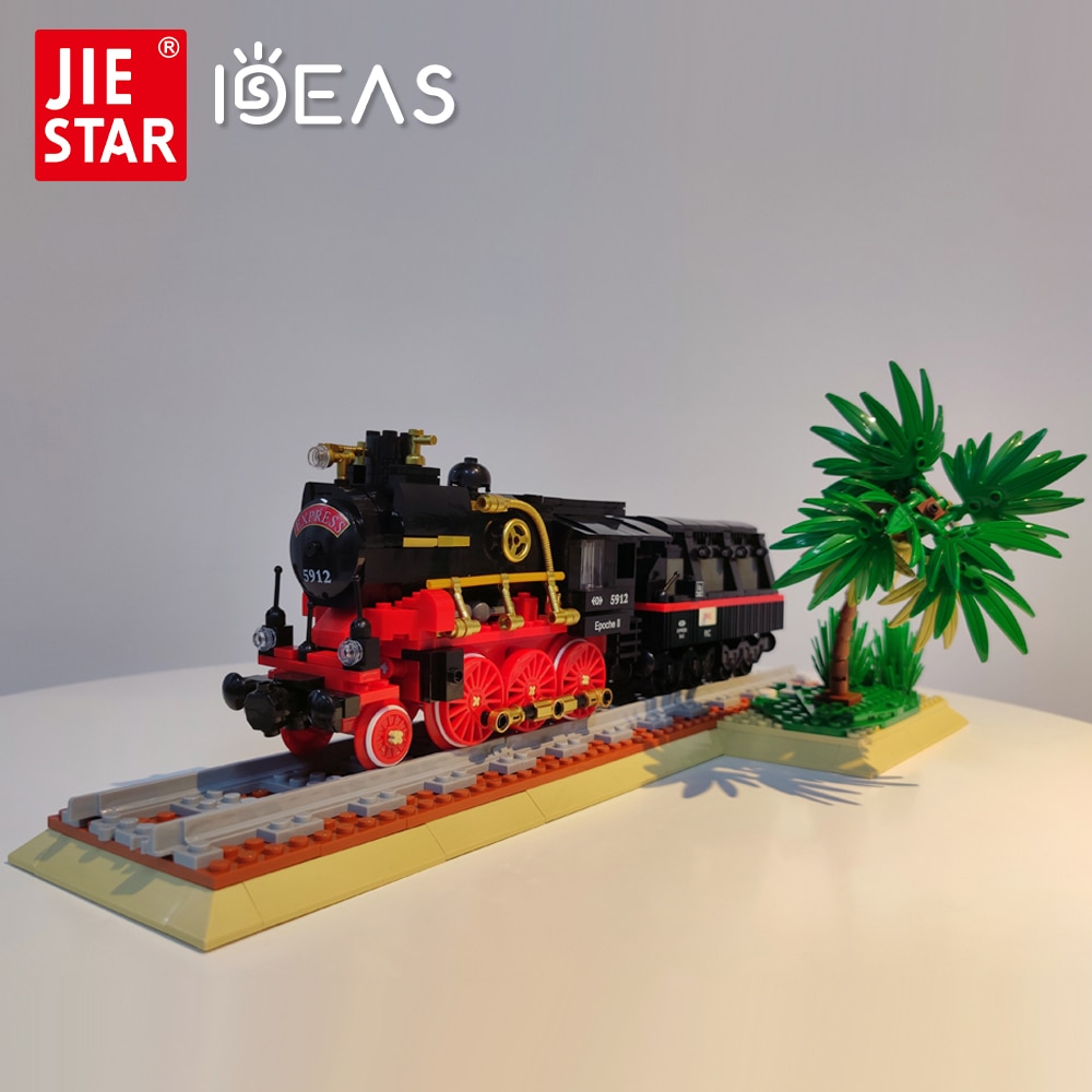 MOC-City Engineering Series Modular Steam Train Model, DIY Idéias