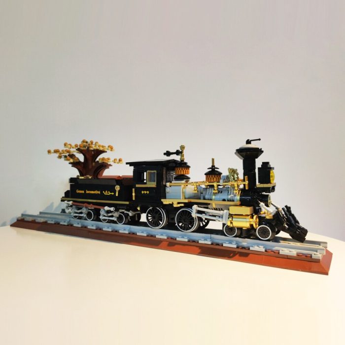 59010 950pcs Jiestar Ideas Train Moc Genoa Locomotive Trains Track Express Brick Technical Model Building Blocks 1 - LEPIN LEPIN Store