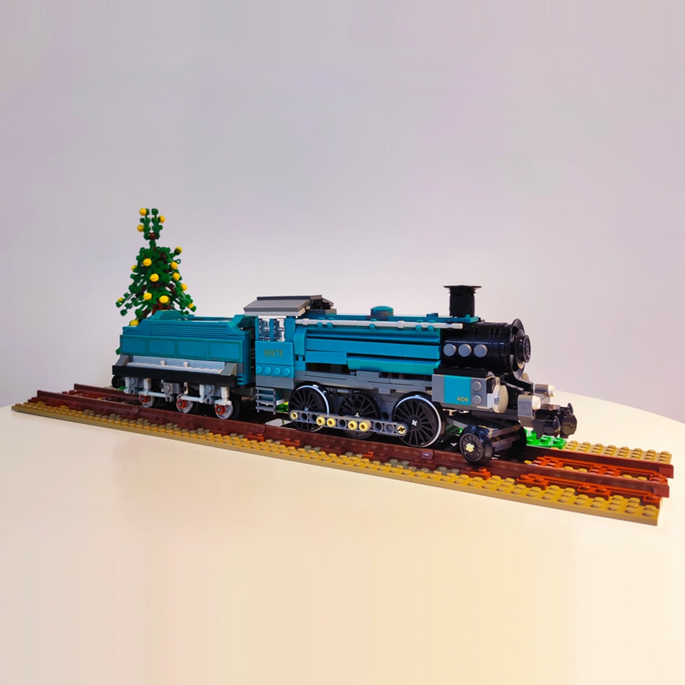 MOC-City Engineering Series Modular Steam Train Model, DIY Idéias