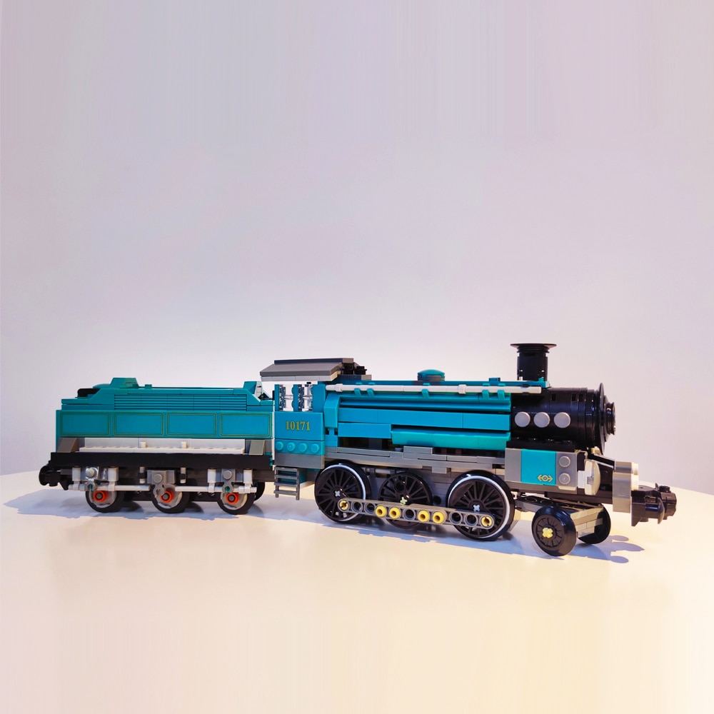 MOC-City Engineering Series Modular Steam Train Model, DIY Idéias