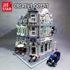 89100 Jiestar Creative Expert Moc European Jazz Cafe Shop Street View Bricks Modular House Model Building - LEPIN LEPIN Store