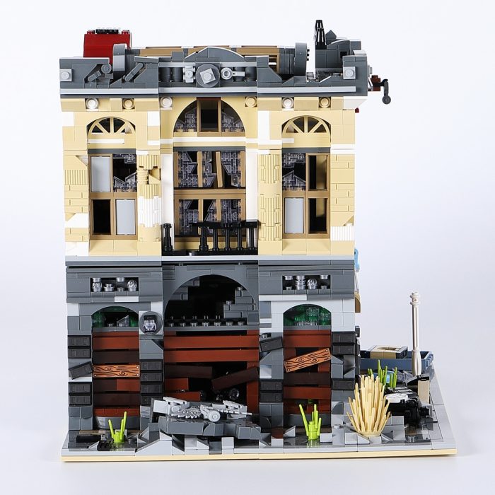 89102 Jiestar Creative Expert Moc Street View Ruin Doomsday Bank 2836Pcs Brick Modular House Model Building 1 - LEPIN LEPIN Store