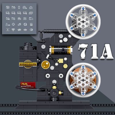 BZDA 2021 New Camera Series Building Blocks Retro Camera Digital Camera Creative DIY Bricks Toys For 4 - LEPIN LEPIN Store