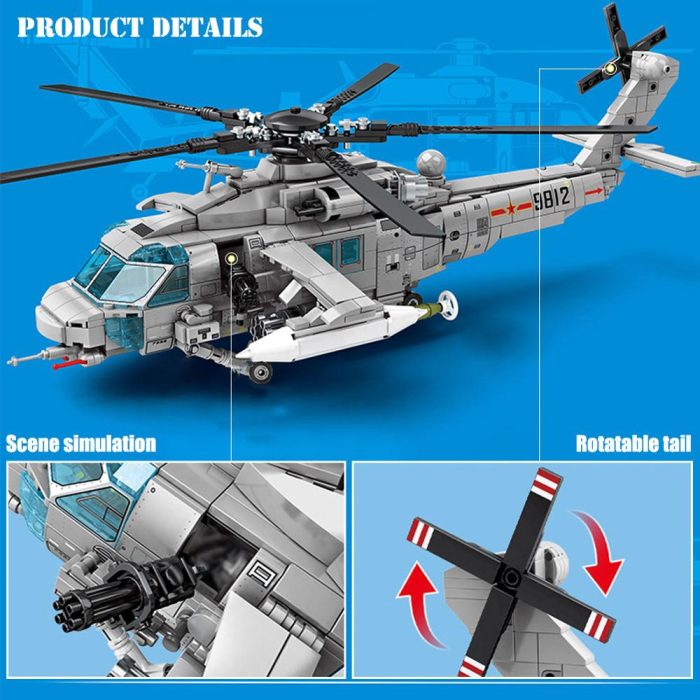 BZDA Military Plant Building Blocks J 10B fighter Aircraft With Armed Soldiers Airplane Model Bricks Toys 2 - LEPIN LEPIN Store