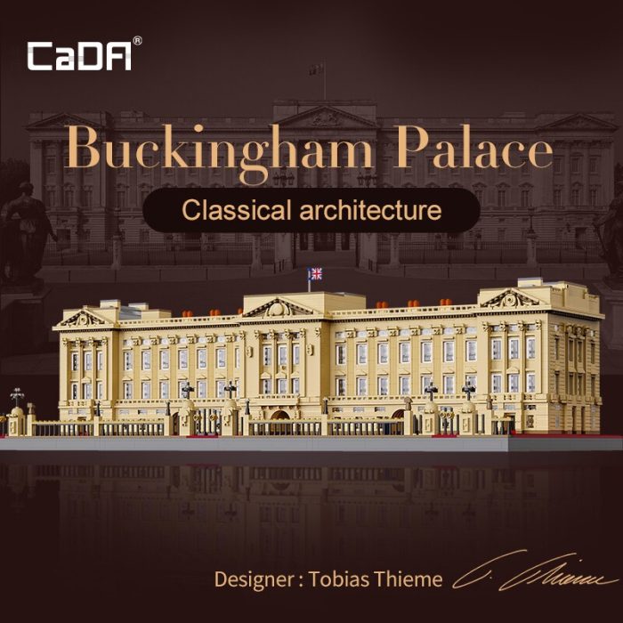 Cada 5604pcs World Famous Buckingham Palace House Building Blocks MOC City Classical Construct Education Bricks Toys 1 - LEPIN LEPIN Store