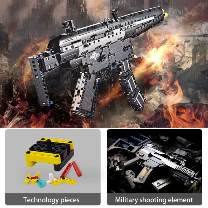 Cada 617PCS weapon Gun Model Building Blocks Military City Gun Bricks Toys For Children Gifts 1 - LEPIN LEPIN Store