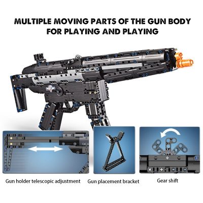 Cada 617PCS weapon Gun Model Building Blocks Military City Gun Bricks Toys For Children Gifts 4 - LEPIN LEPIN Store