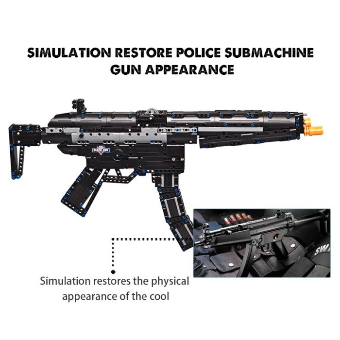 Cada 617PCS weapon Gun Model Building Blocks Military City Gun Bricks Toys For Children Gifts 5 - LEPIN LEPIN Store