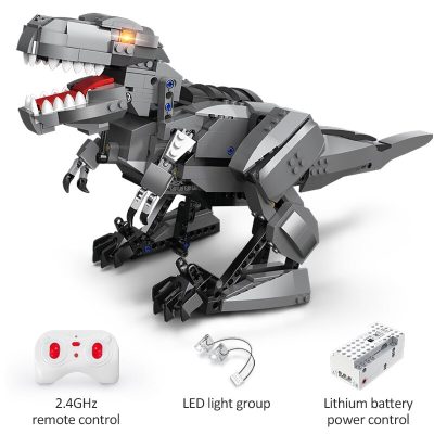 Cada 701PCS RC Jurassic World Dinosaur Tyrannosaurus Rex Building Blocks City APP Programming Animal Bricks Toys 4 - LEPIN LEPIN Store