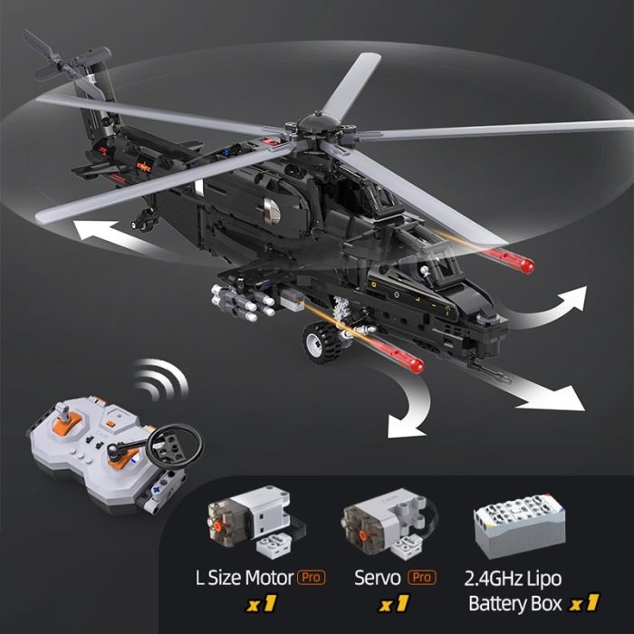 Cada 989pcs City Police Weapon RC Helicopter Aircraft Airplane Bricks Military Fighter 10 Building Blocks Toys 1 - LEPIN LEPIN Store