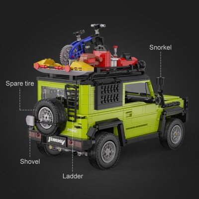 Cada App Remote Control Off road Tourer Racing Vehicle Bike Building Block City SUV Compatible Rc 5 - LEPIN LEPIN Store