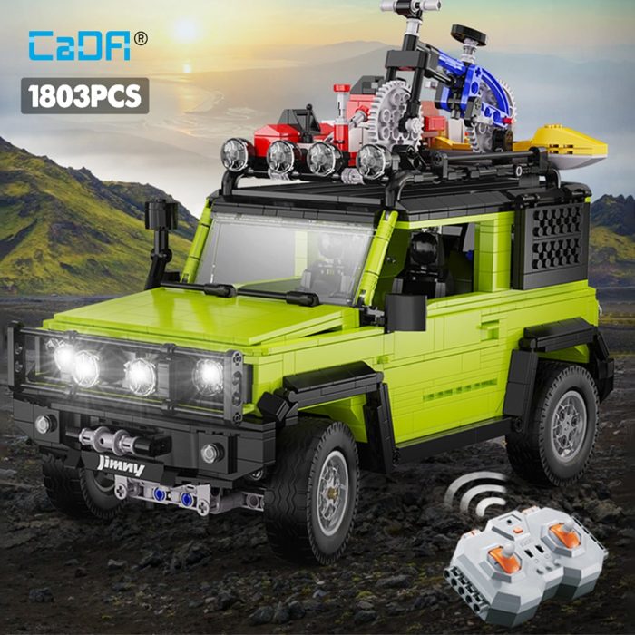 Cada App Remote Control Off road Tourer Racing Vehicle Bike Building Block City SUV Compatible Rc - LEPIN LEPIN Store