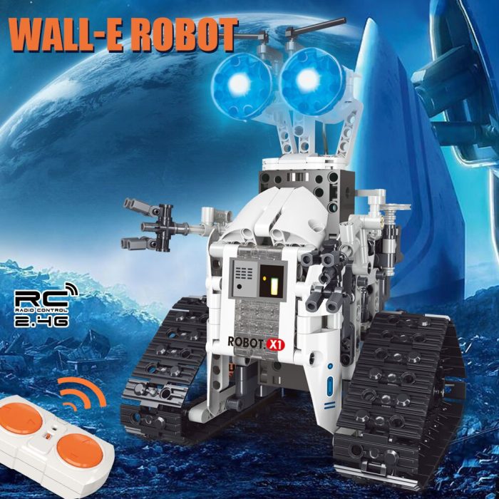 Creative City RC Remote Control Technology Mechanical Building Block Remote Control Intelligent Robot Bricks Toys For 5 - LEPIN LEPIN Store