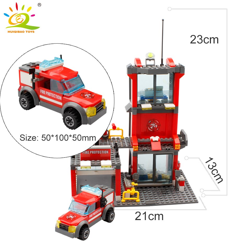 Lepin discount fire brigade