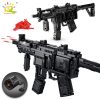 HUIQIBAO 783 PCS MP5 Tech Model Signal Gun Building Blocks Set DIY Shooting Game Electric Bricks - LEPIN LEPIN Store