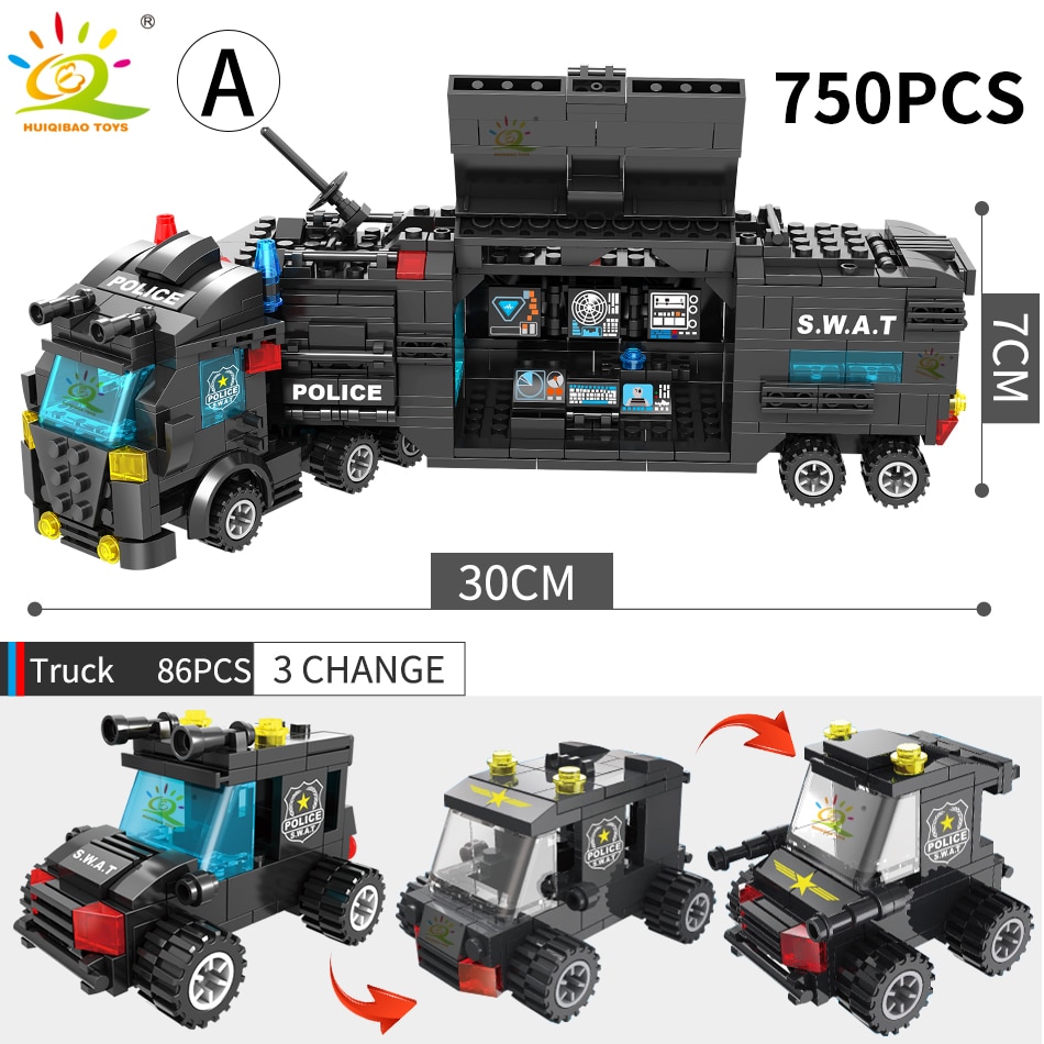 Playmobil 70081enlighten Swat Truck Building Blocks - Educational Toy For  14+