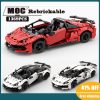 MOC 1 14 classic city technology supercar static Aventador svj convertible racing DIY ChildrenToy Christmas building - LEPIN LEPIN Store