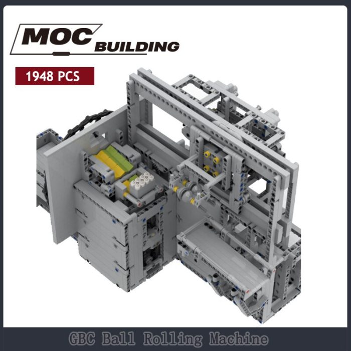 MOC GBC Ball Rolling Machine 15 Model Transportation Building Block Assembly Creative Science Parent child Interactive - LEPIN LEPIN Store