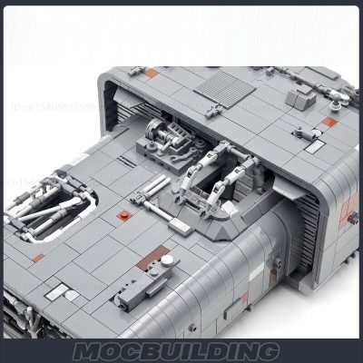 MOC Space Wars A A4B Landspeeder Assembly Model Building Block Technology Brick Aircraft DIY Toy Gift 5 - LEPIN LEPIN Store