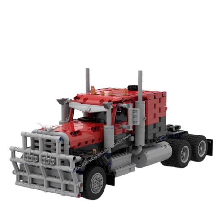 MOC engineering container tractor trailer tower head dump truck technology DIY ChildrenToy Christmas buildingBlocks BirthdayGift 3 - LEPIN LEPIN Store