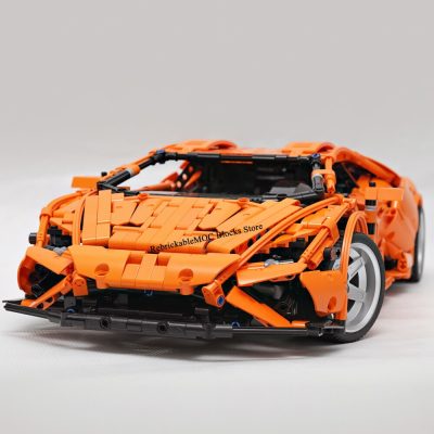 NEW 2131PCS 1 10 Huracan Evo RWD classic city supercar RC racing model technology ChildrenToy Christmas 2 - LEPIN LEPIN Store