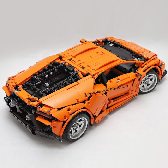 NEW 2131PCS 1 10 Huracan Evo RWD classic city supercar RC racing model technology ChildrenToy Christmas 4 - LEPIN LEPIN Store