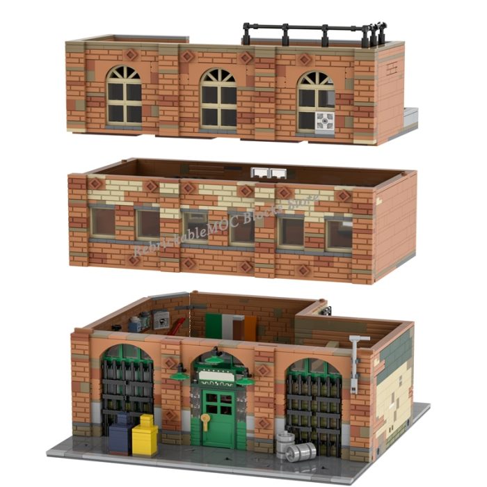 NEW 2541PCS MOC Hot Sale Street View Moc Modular Building Paddy s Pub DIY ChildrenToy Christmas 1 - LEPIN LEPIN Store