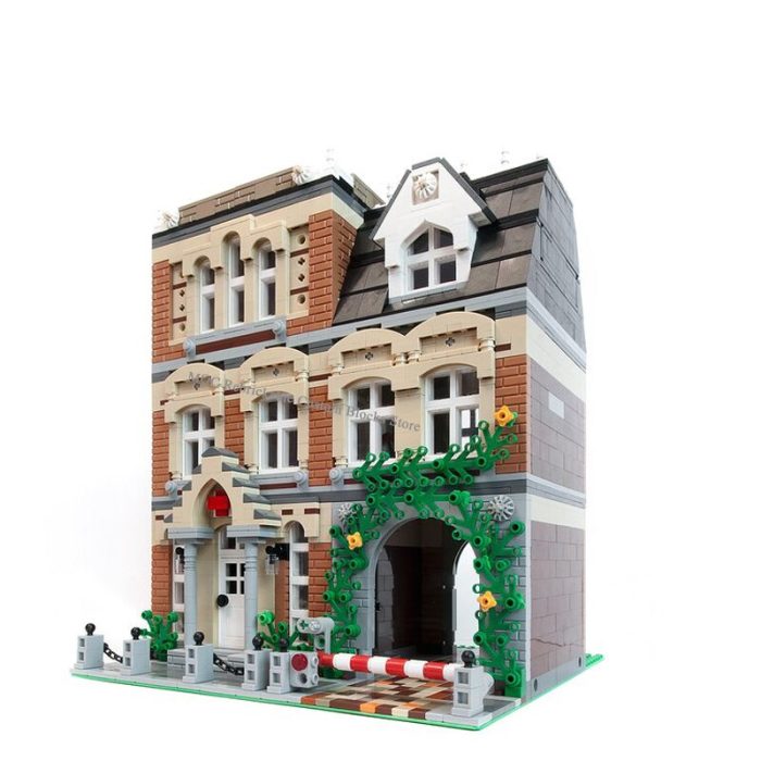 NEW 3036PCS MOC Hot Sale Street View Moc Modular Building Town Hospital DIY ChildrenToy Christmas building 1 - LEPIN LEPIN Store