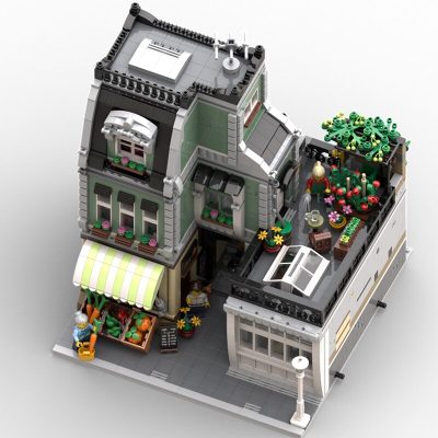 NEW 3627PCS Hot Sale Street View Moc Modular Building Carpenter s Shop DIY Children Toy Christmas 3 - LEPIN LEPIN Store