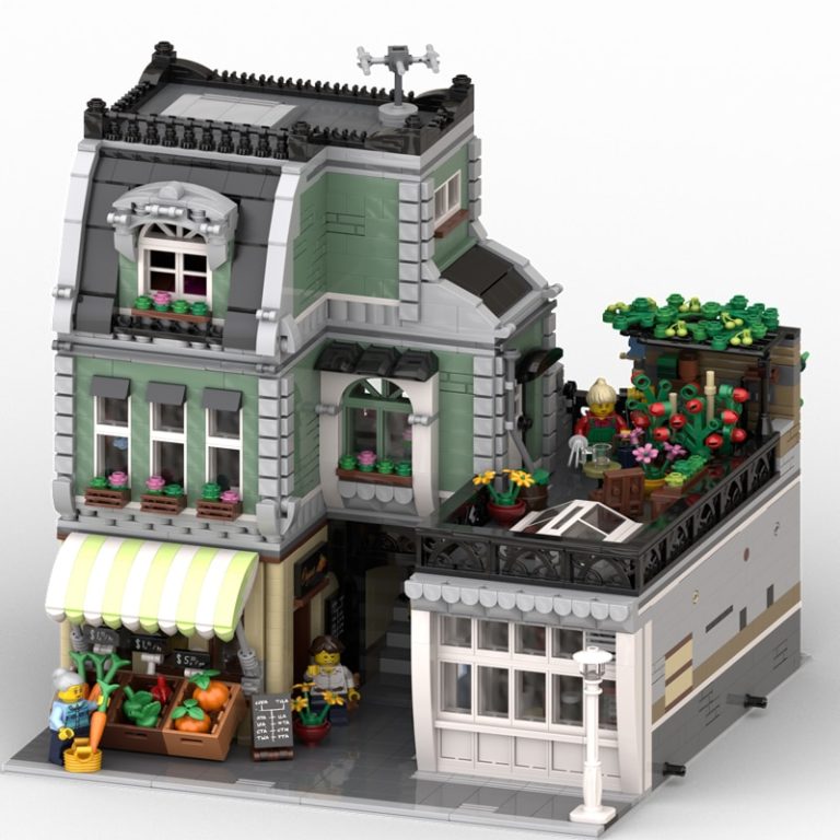 MOC Modular Building Street View Model Modular Building Carpenter's ...