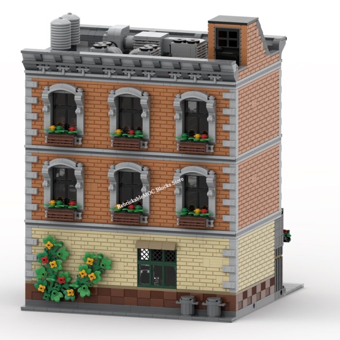 NEW 4797PCS Hot Selling Street View Model Moc Modular Building The Highlander Pub DIY Children Toy 1 - LEPIN LEPIN Store