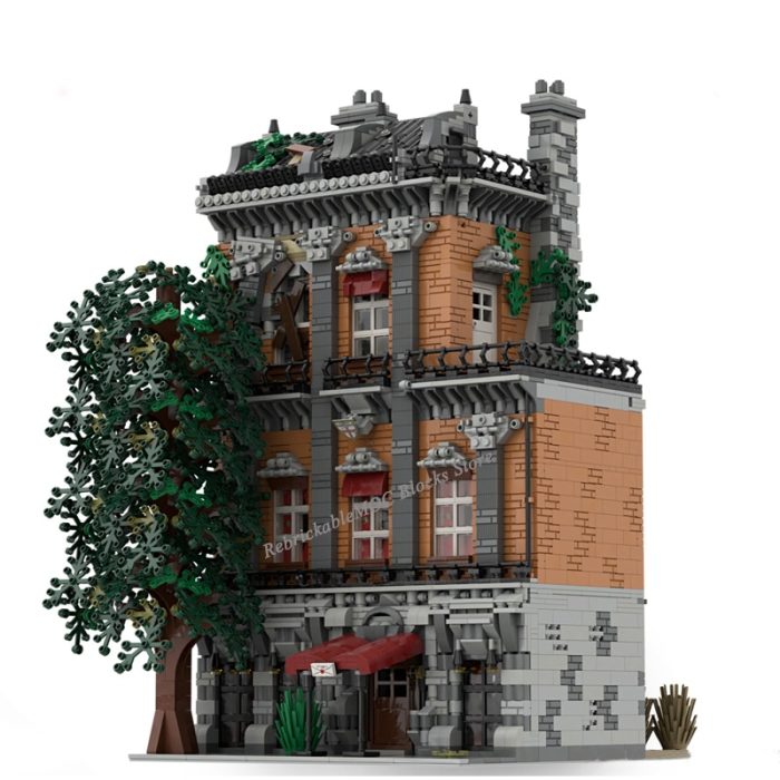 NEW 5286PCS MOC Hot Sale Street View Moc Modular Building old city hotel DIY ChildrenToy Christmas 1 - LEPIN LEPIN Store