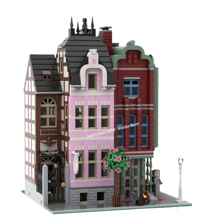 NEW Custom MOC 3007PCS Hot Sale Street View Model Modular Building Music shop DIY Children Toy 2 - LEPIN LEPIN Store