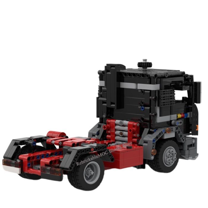 NEW MOC technology engineering container tractor dump truck trailer tower head DIY children stoys gift Christmas 3 - LEPIN LEPIN Store