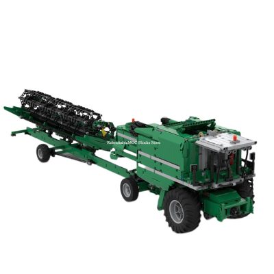 New 3494PCS MOC technology Combine Harvester with Leveling System Electric Remote Control Blocks Children sToy Birthday 3 - LEPIN LEPIN Store