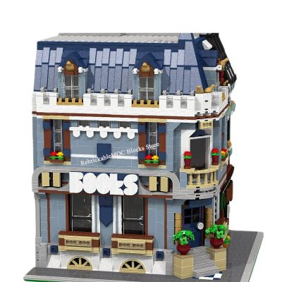 MOC Modular Building Street View Model Moc Modular Building Bookstore Model LEPIN LEPIN Store