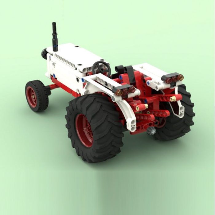 New MOC 258PCS Classic Old TractorTechnology DIY Children Toy Christmas building Blocks Birthday Gift MOC 104534 4 - LEPIN LEPIN Store
