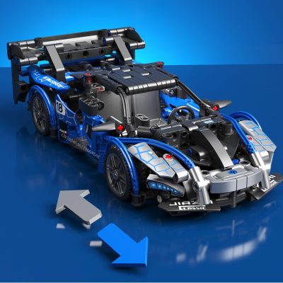 SEMBO BLOCK 491PCS Sports Car Building Blocks With Pull Back Device STEM Collectible Supercar Model Kits 3 - LEPIN LEPIN Store