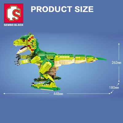 SEMBO BLOCK Child Toy RC Dinosaur Building Blocks Remote Control App Controlled Bricks Young Children Gifts 5 - LEPIN LEPIN Store