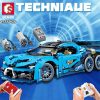 SEMBO TECHNICAL 1555PCS 1 14 Sports Car Building Blocks STEM Remote Control Collectible Model Kits Supercar - LEPIN LEPIN Store