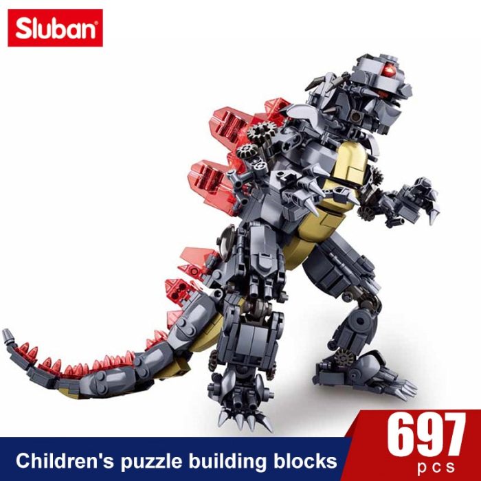 Sluban 0783 Movie Mechanical Monsters Godzilla Model LEPIN LEPIN Store